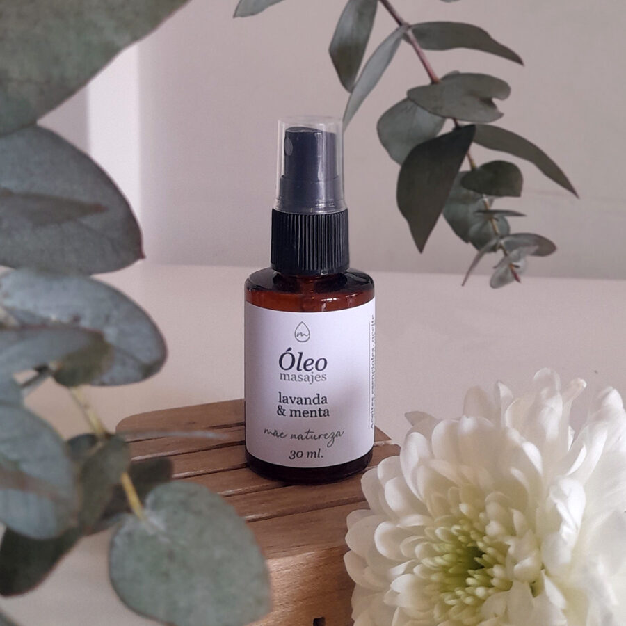 Óleo para masajes de Lavanda & Menta 30 ml. - Imagen 2
