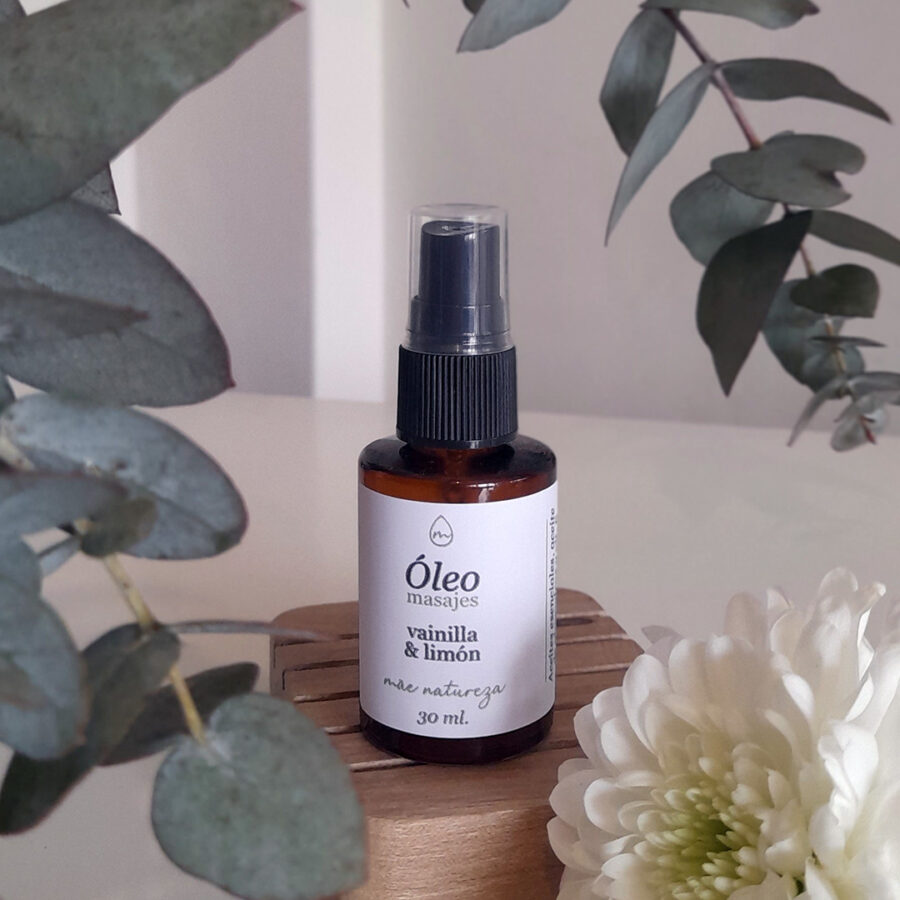 Óleo para masajes de Vainilla & Limón 30 ml. - Imagen 2