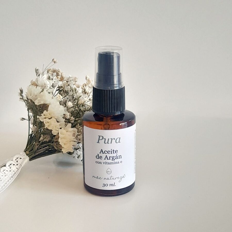 Pura: Aceite de Argán + Vit. E 30 ml.