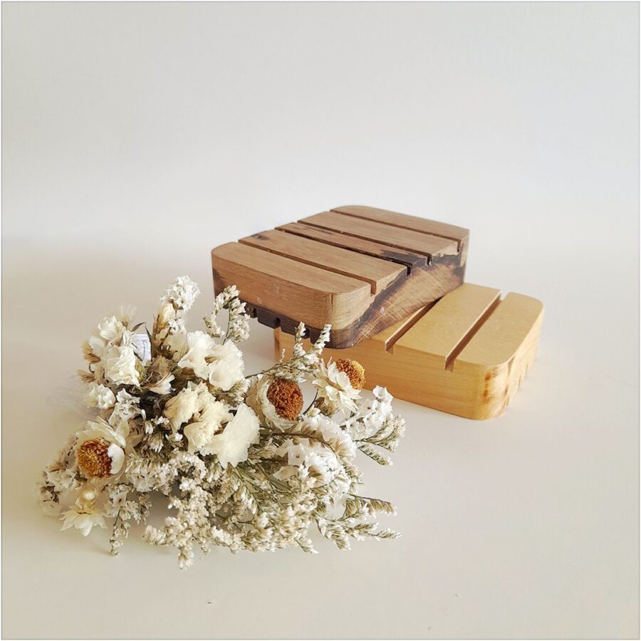 Deck de apoyo de madera de 9,5 x 7 cm - Imagen 2