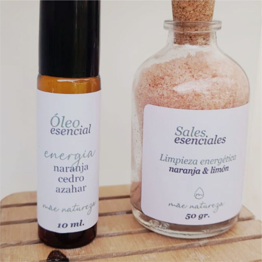 Eco tres: Oleo esencial + Sales aromáticas de 50 ml. - Imagen 3