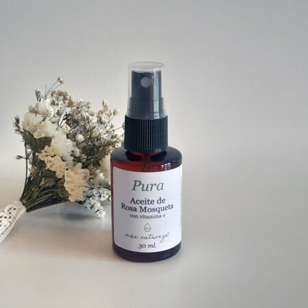 Pura: Aceite de Rosa Mosqueta + Vit. E 30 ml.
