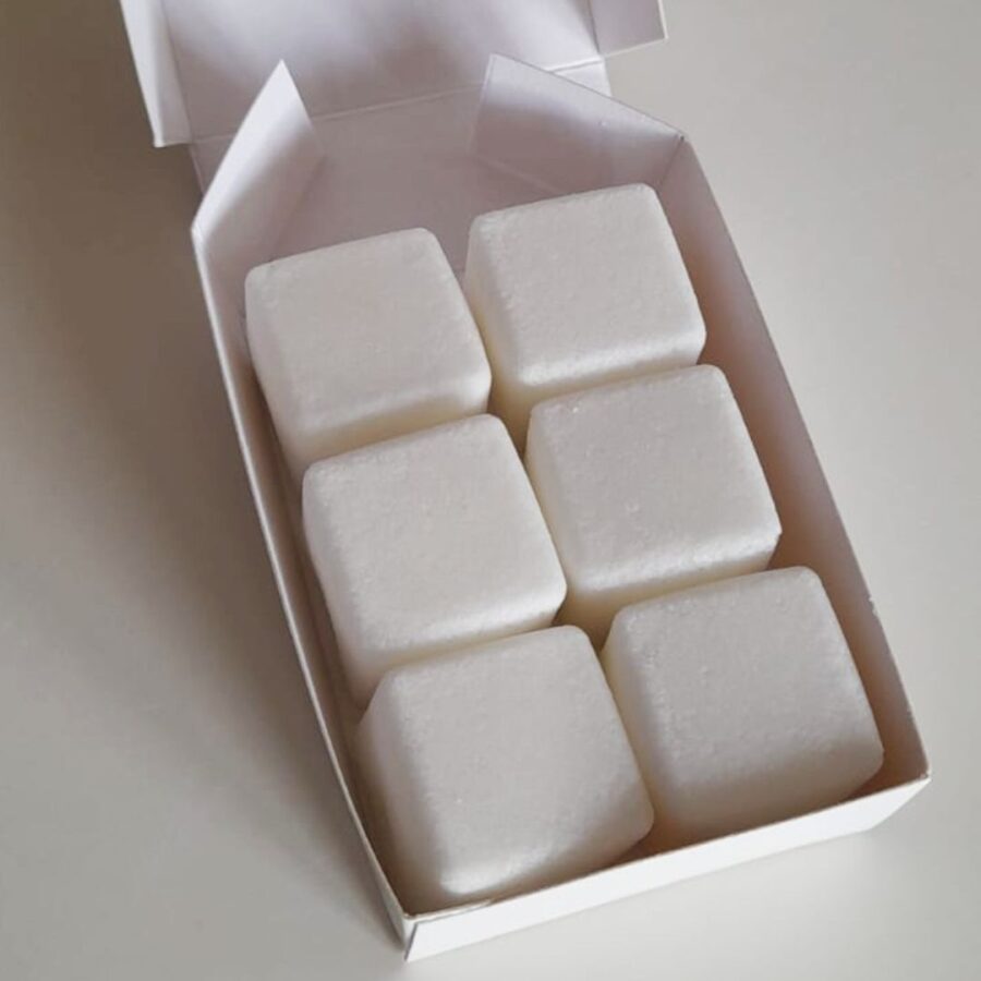 Ostra con terrones de sal de Eucaliptus