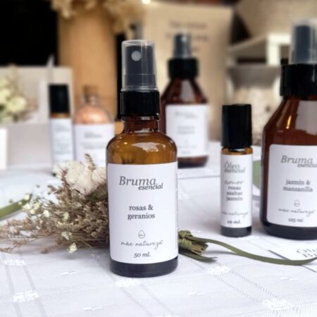 Bruma esencial de Rosas & Geranio 50 ml.