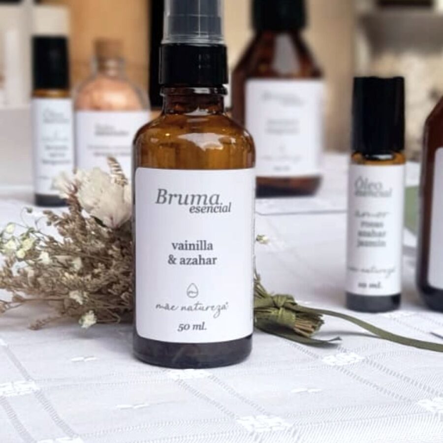 Bruma esencial de Vainilla & Azahar 50ml. - Imagen 2